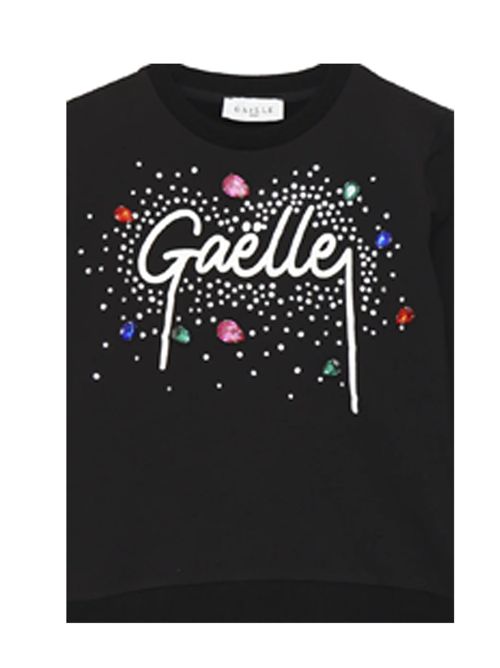 Felpa, bambina, logata. GAELLE PARIS | 2741F00633BK